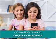 Сколько ребёнку можно сидеть за компьютером/смартфоном?